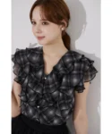 tocco closet 格子上衣 兩色