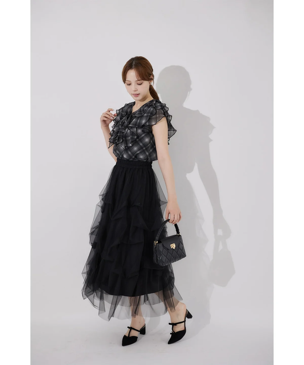 tocco closet 格子上衣 兩色