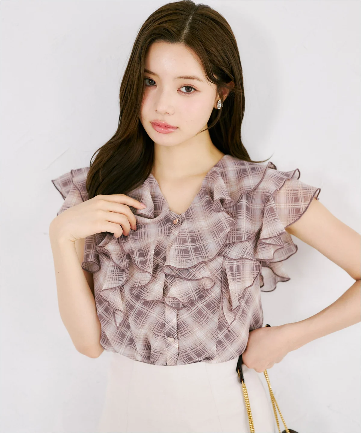 tocco closet 格子上衣 兩色