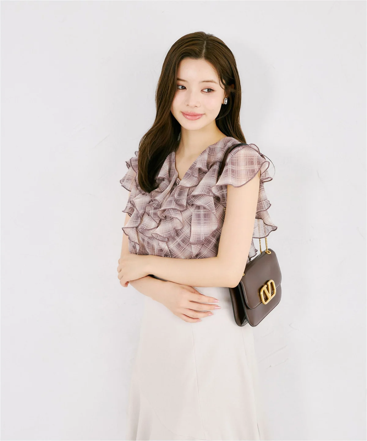 tocco closet 格子上衣 兩色