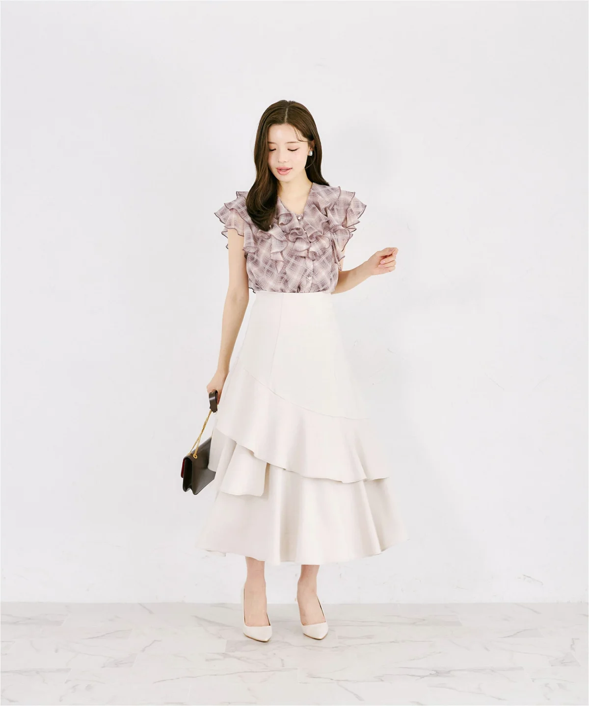 tocco closet 格子上衣 兩色