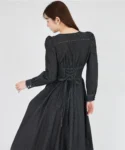 【tocco closet】珍珠拉鍊馬甲束腰風牛仔連衣裙