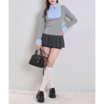 日本直送 【one after another】初秋假兩件恤衫 レイヤードトップス 現貨