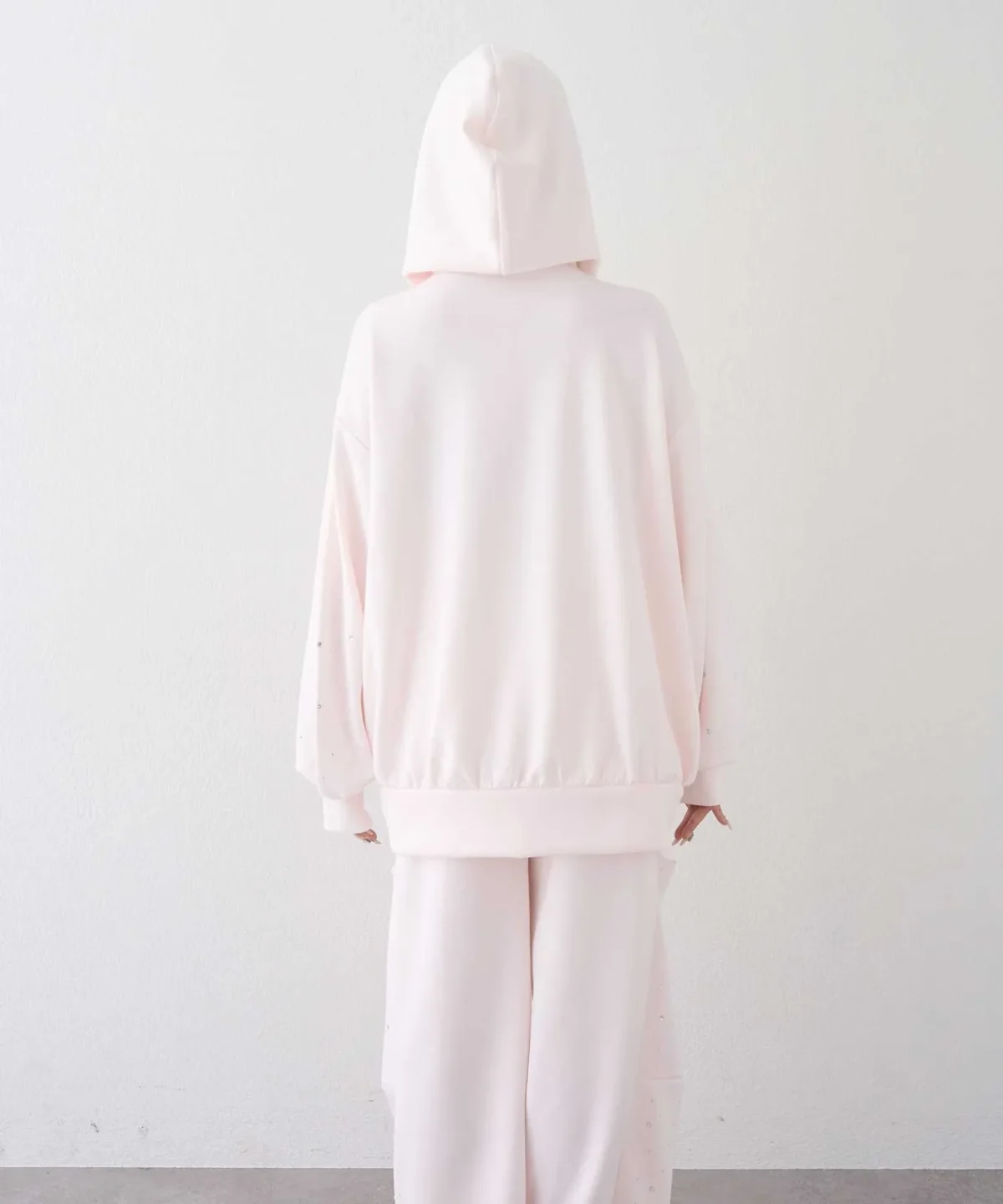 日本限定 【Belle Charme】Twinkle Big Hoodie 粉紅色 現貨