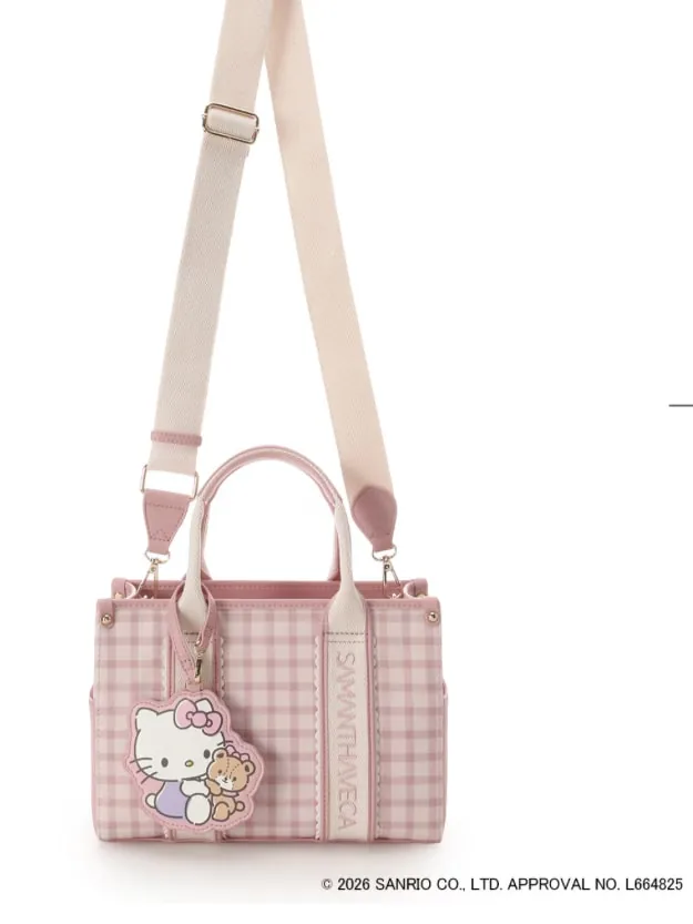 日本限定 SAMANTHA VEGA x Hello Kitty Collection Handbag 2 ways tote bag 現貨