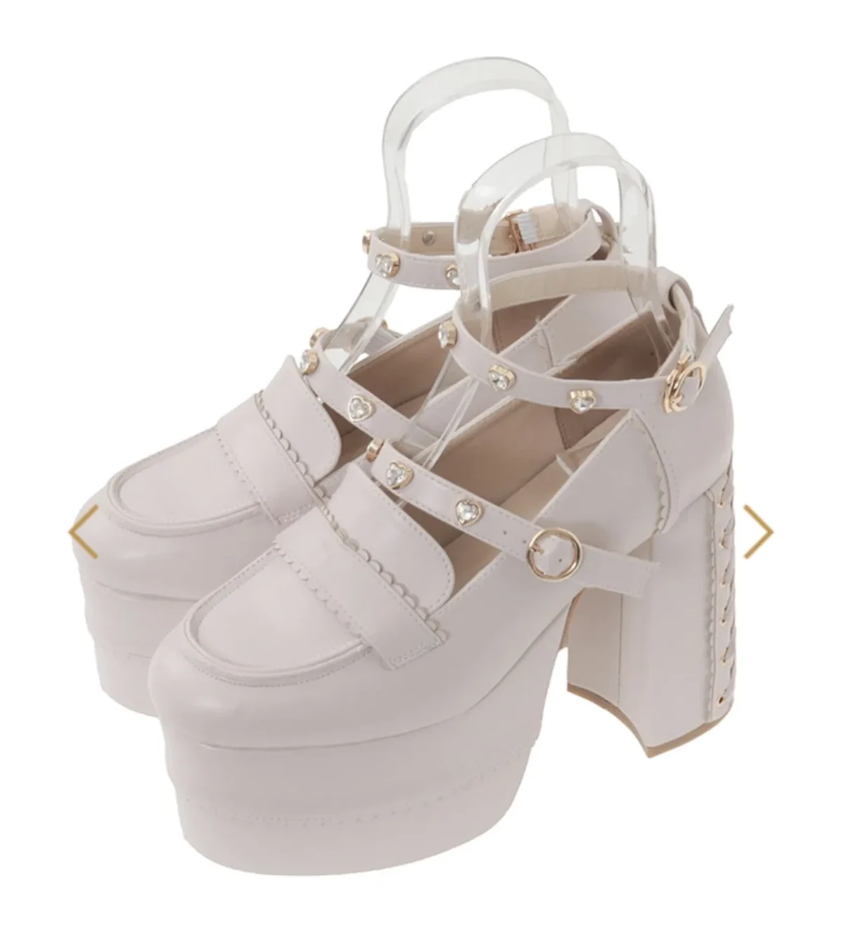 日本 Liz Lisa Platform Loafer Pumps 高踭鞋 3色 接單訂購中