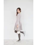 tocco closet きらきらストーン×ビジュー付きリボンボンディングワンピース 蝴蝶結立體閃石彈力修腰連身裙 現貨