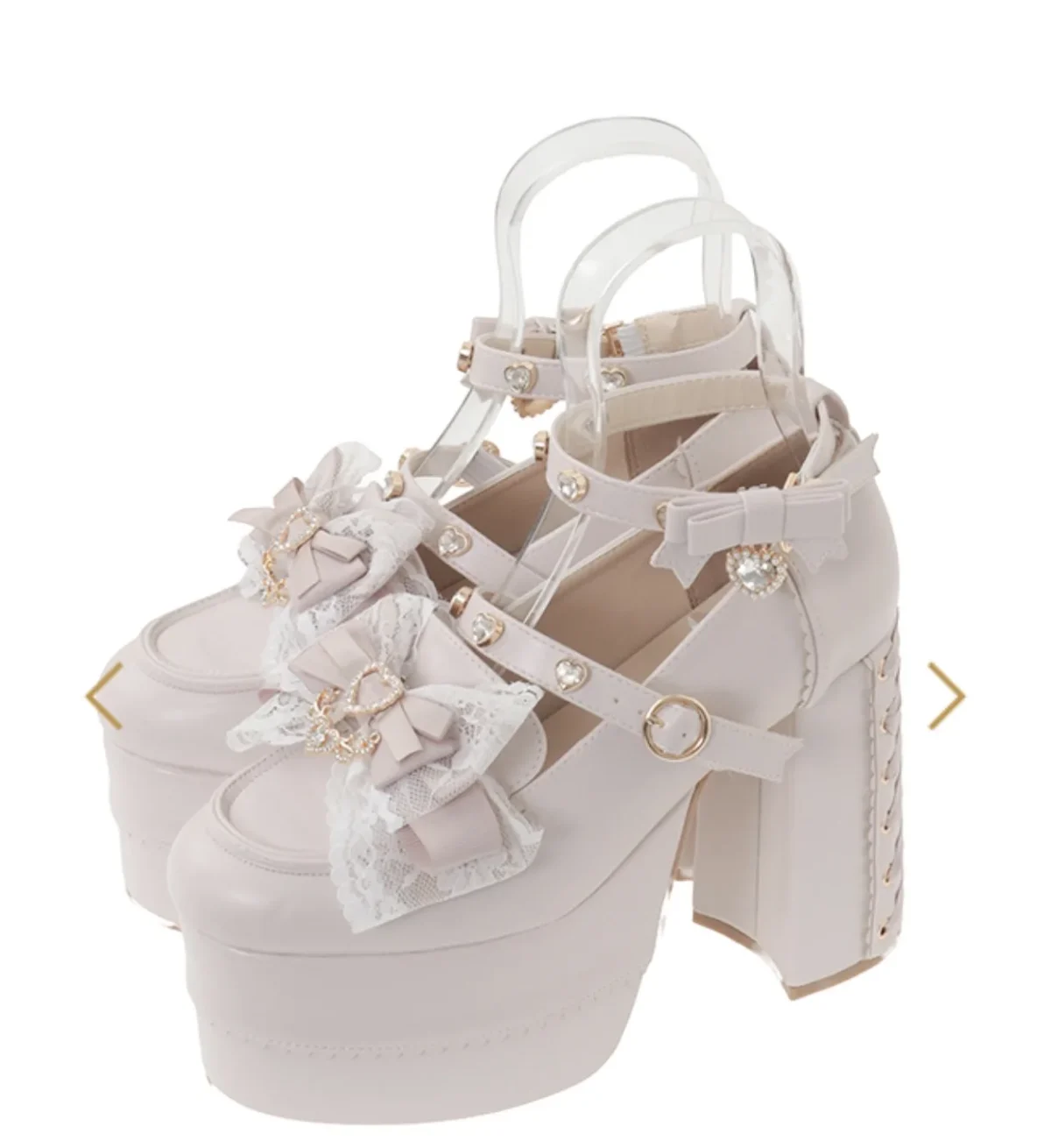 日本 Liz Lisa Platform Loafer Pumps 高踭鞋 3色 接單訂購中
