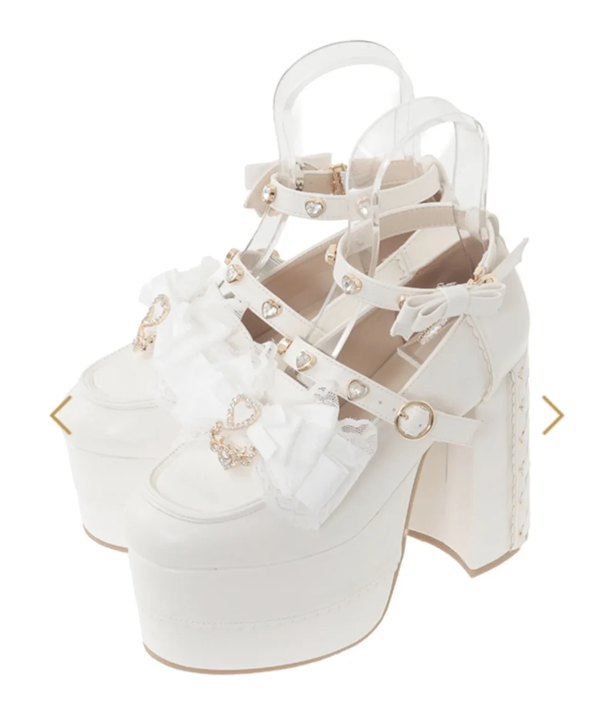 日本 Liz Lisa Platform Loafer Pumps 高踭鞋 3色 接單訂購中