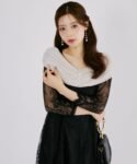 2026秋冬人氣款 tocco closet《OccasionCollection》 日本薄紗連身修腰長裙 現貨