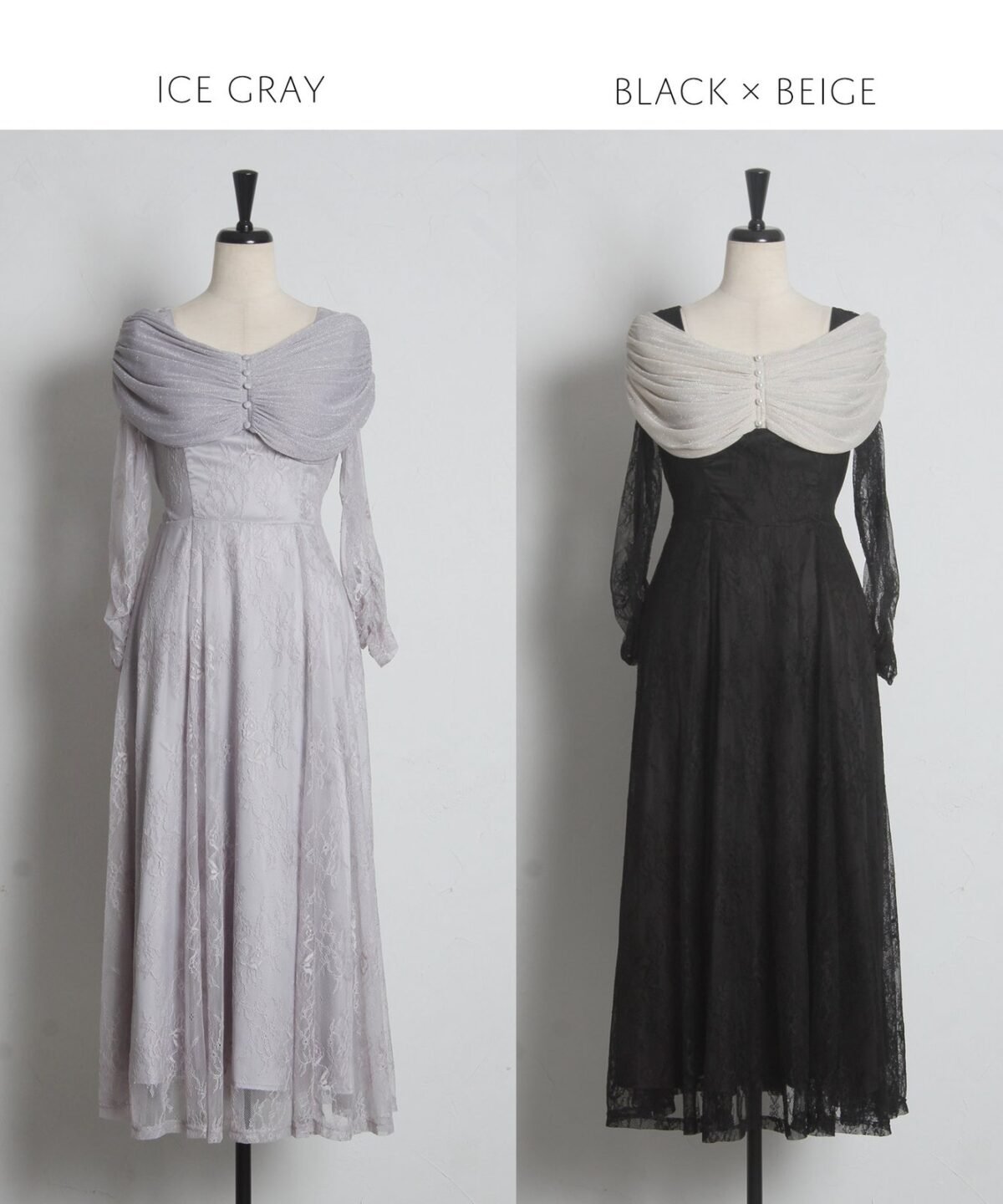 2026秋冬人氣款 tocco closet《OccasionCollection》 日本薄紗連身修腰長裙 現貨