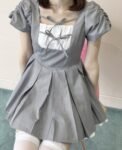 【An MILLE】西裝蝴蝶結小洋裝