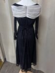 2026秋冬人氣款 tocco closet《OccasionCollection》 日本薄紗連身修腰長裙 現貨