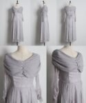 2026秋冬人氣款 tocco closet《OccasionCollection》 日本薄紗連身修腰長裙 現貨