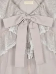 日本 An MILLE Ribbon tulle frill blouse 雪紡花邊蕾絲長袖恤衫top 3色 預約